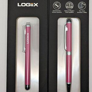 Logiix Stylus Duo Plus and Stylus Pro - NIB - PINK - TWO